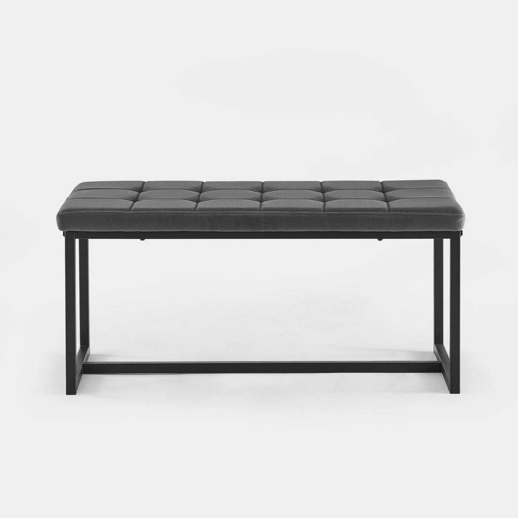 Wyn Velvet Dining Bench End-of-Bed Bench-4