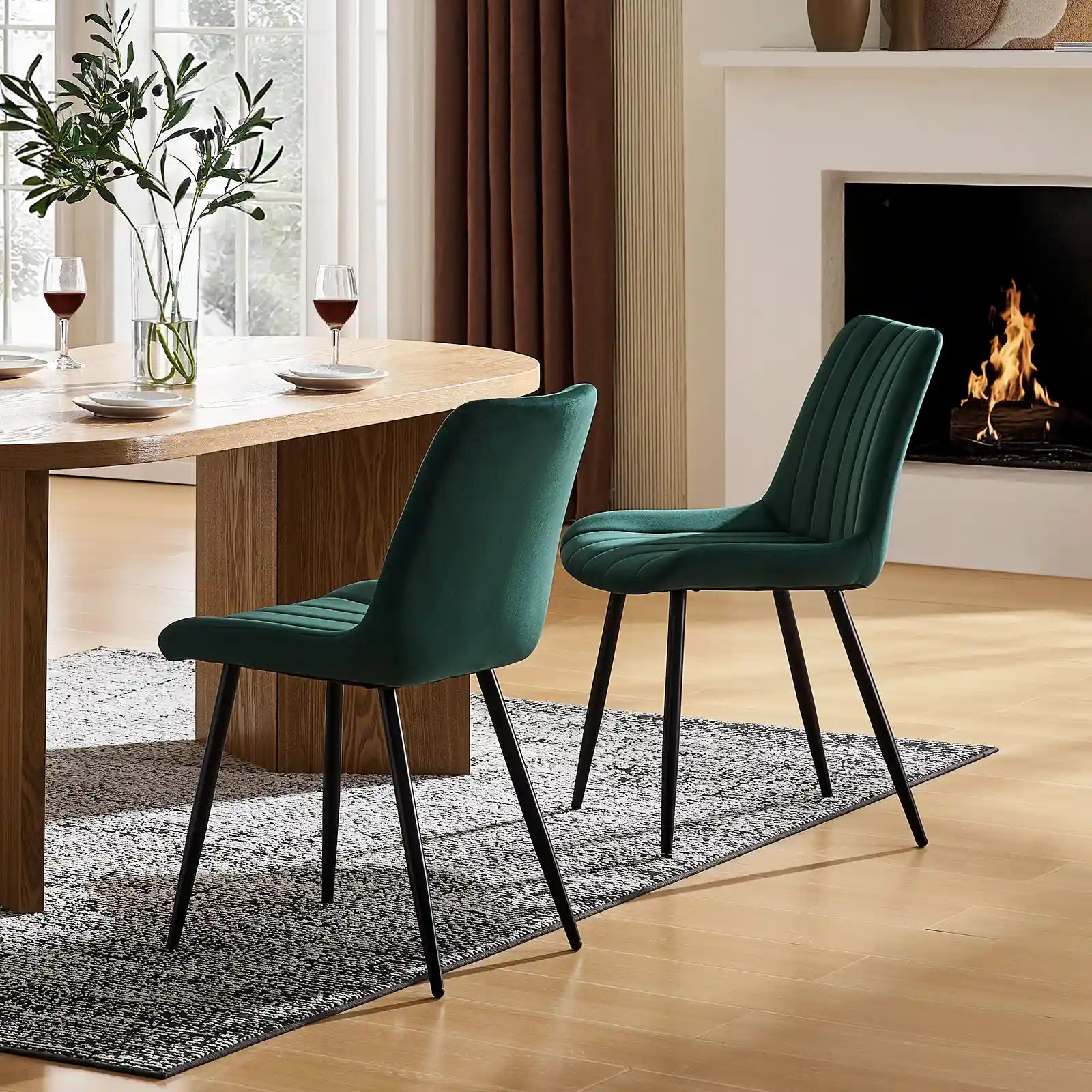 Clair Velvet Dining Chairs