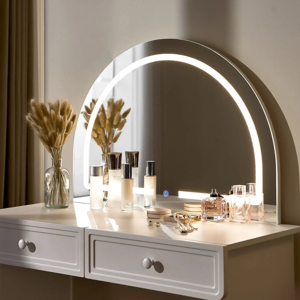 Ceris 2-Drawer Dressing Table
