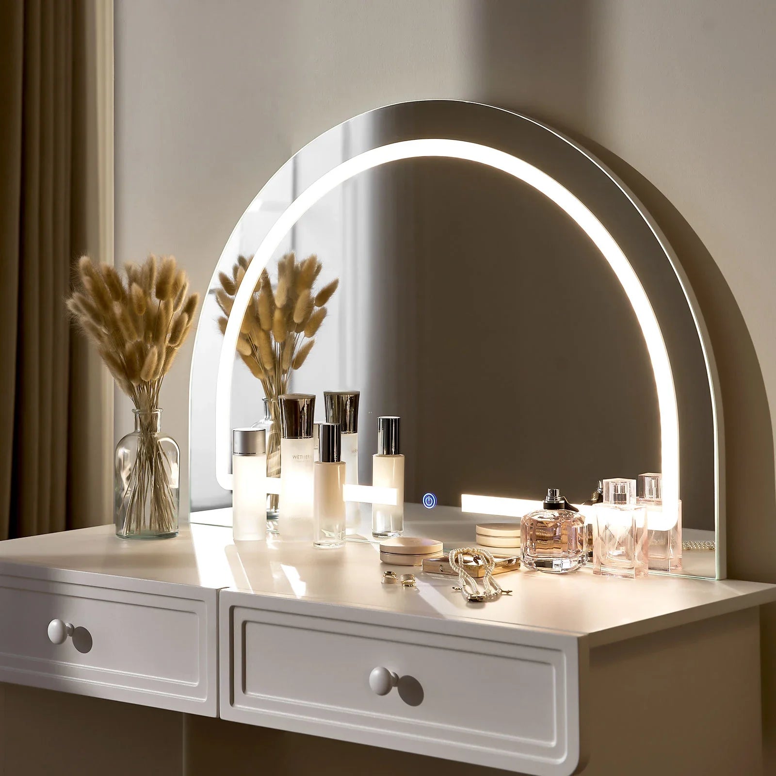 Ceris 2-Drawer Dressing Table