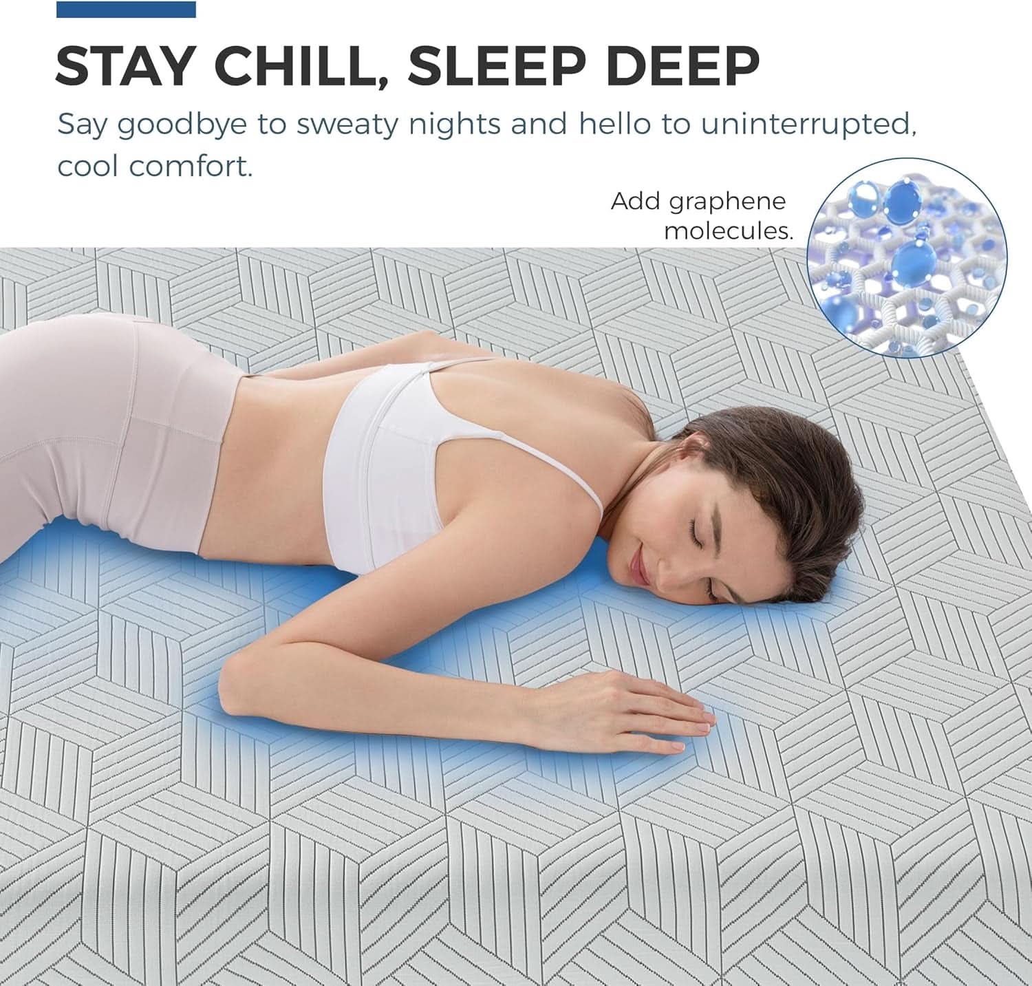 12Inch Gel Memory Foam Queen Mattress Ultra Cooling-2