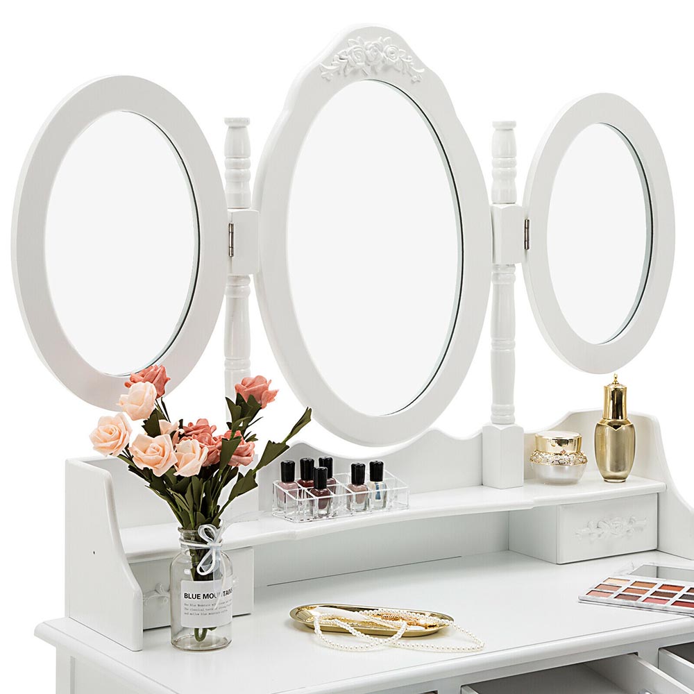 Dressing table Milano, multi-color-white