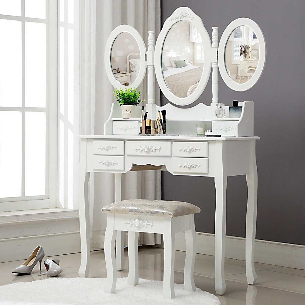 Dressing table Milano, multi-color-white