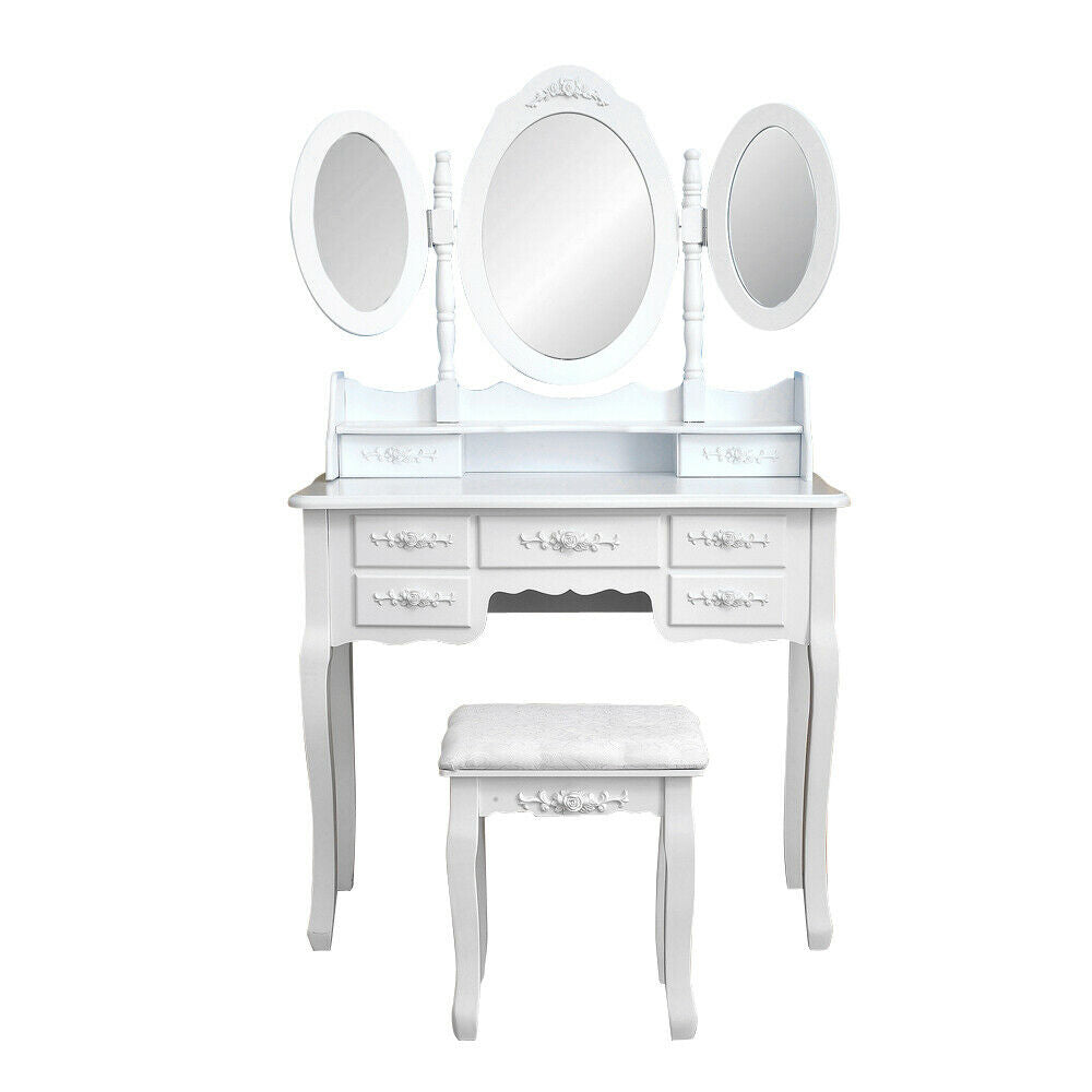 Dressing table Milano, multi-color-white