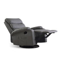 NNEIDS Levede Massage Chair Recliner Chairs Grey