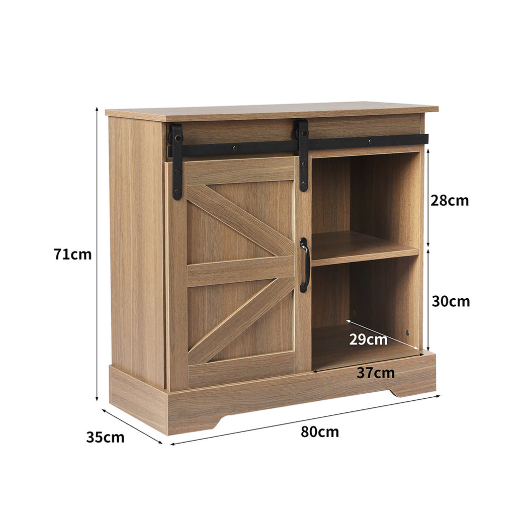 Levede Buffet Sideboard Storage Cabinet-1