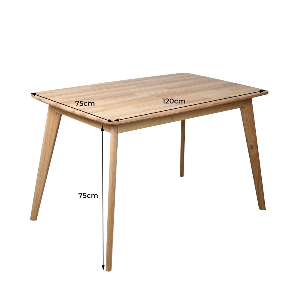NNEIDS Levede Dining Table Coffee Tables Industrial