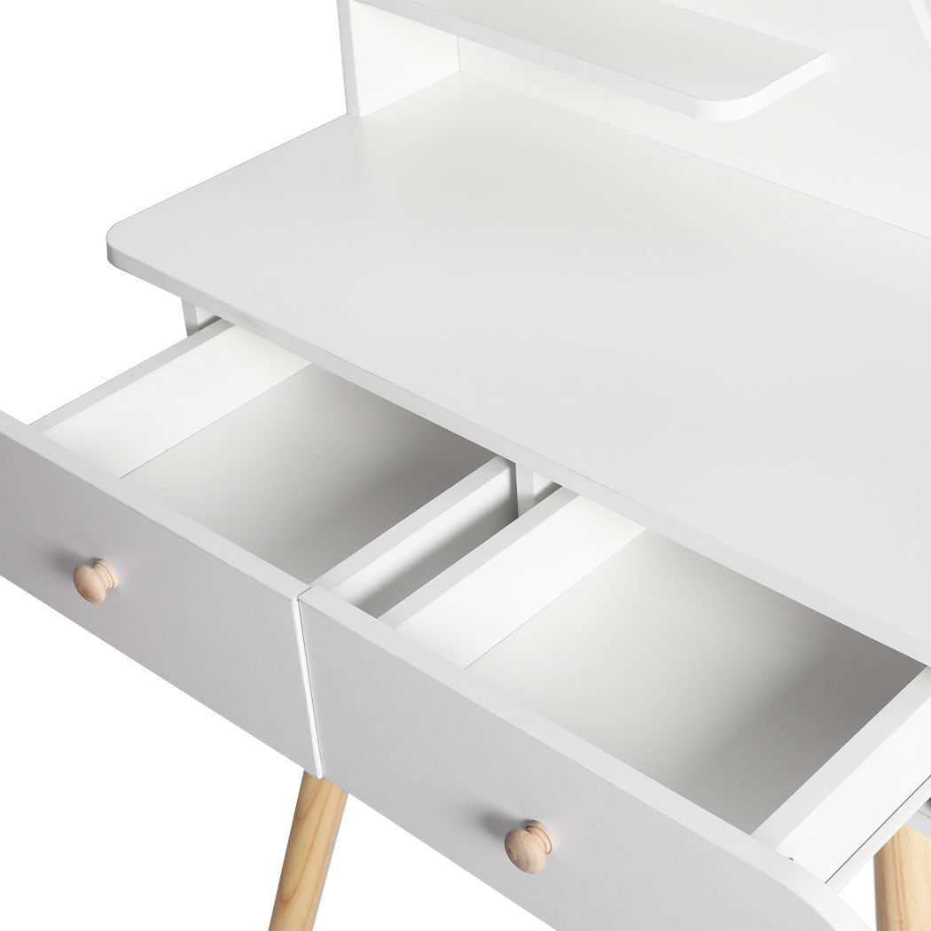 Levede Dressing Table Stool LED Mirror