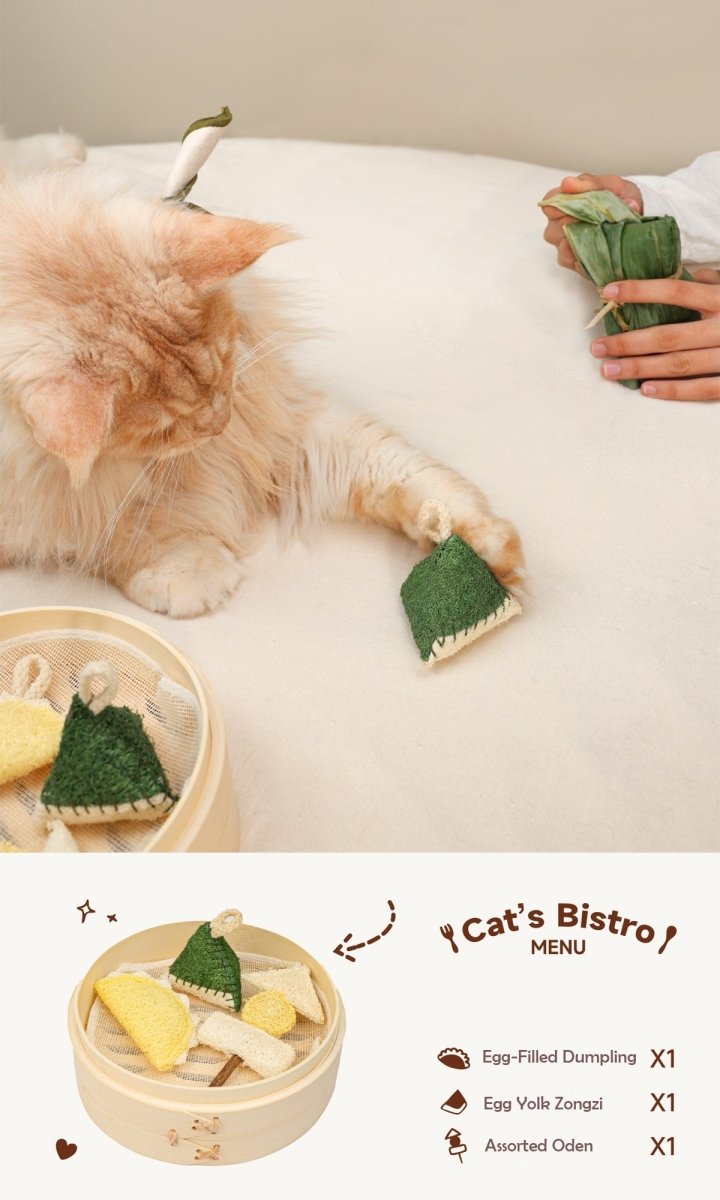 Natural Loofah Catnip Cat Toy Food Series-0